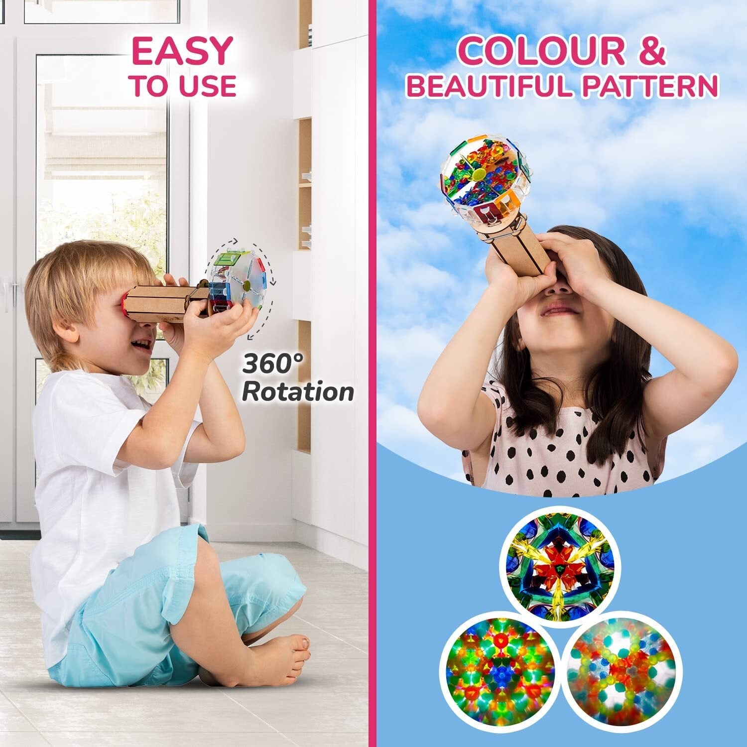 Kaleidoscope | 6-10 years | DIY STEM Construction Toy